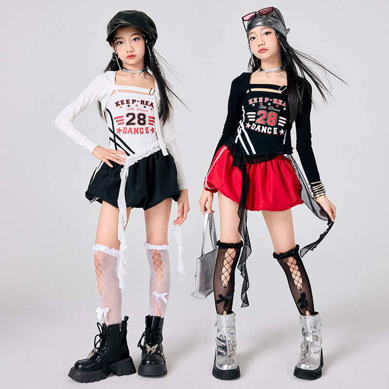 Street Fashion Kpop - Nowe stroje sceniczne dla dziewcząt K-Pop