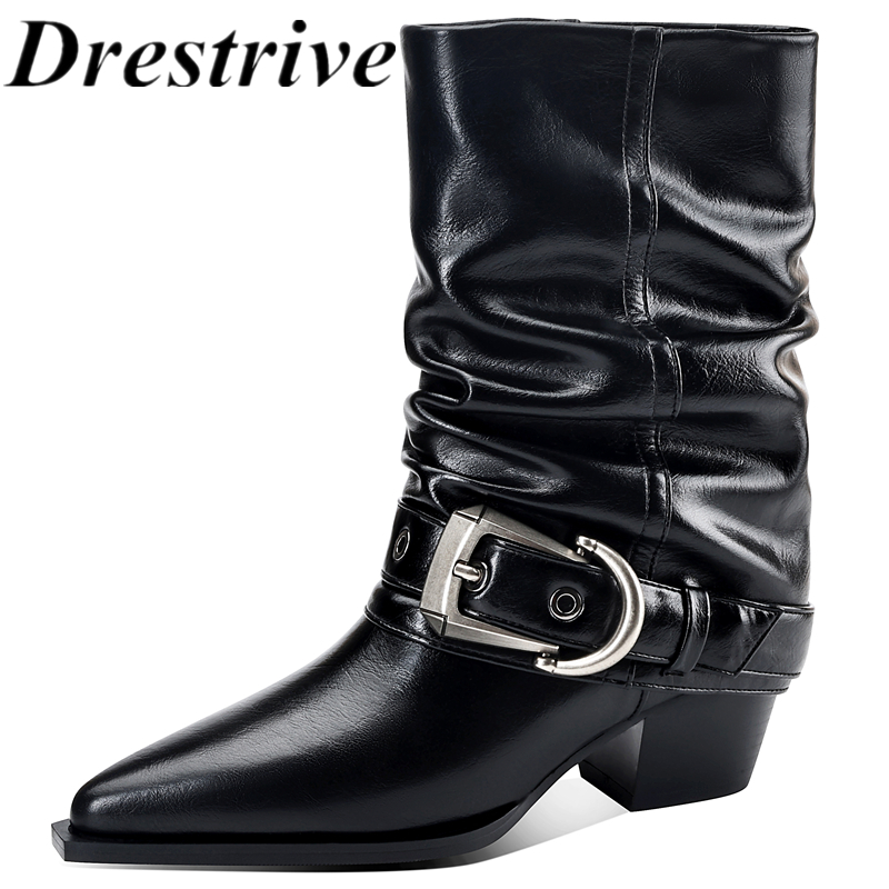 Street Fashion Winter 2026 - Drestrive 2026 Ręcznie Robione Botki Damskie