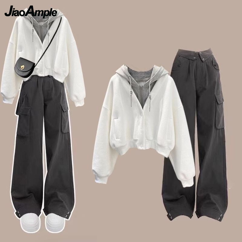 Street Fashion Korean - Damski wiosenny i jesienny nowy dres