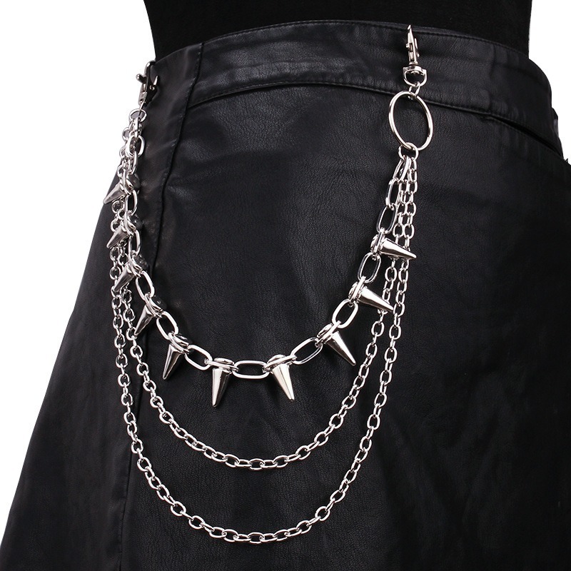 Street Fashion Necklace - Łańcuch na spodnie Hip Hop Punk