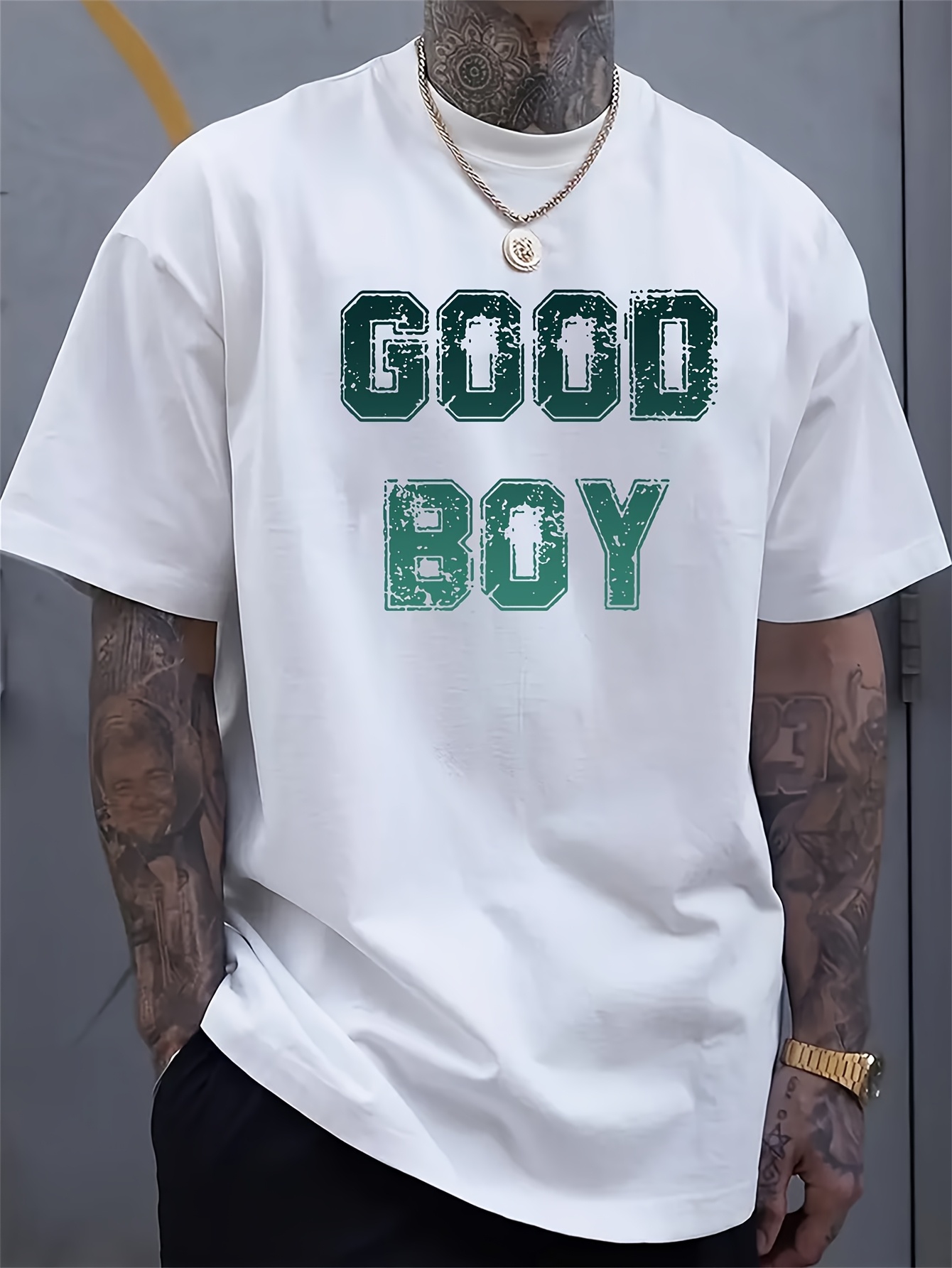 Street Fashion For Boy - Męska koszulka z nadrukiem 