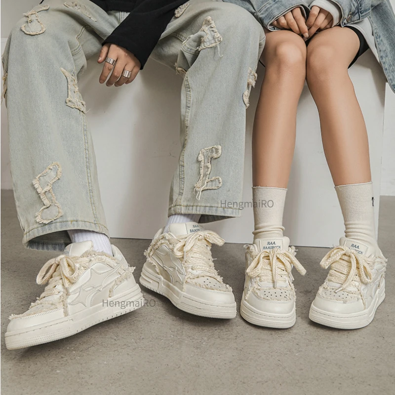 Damskie Sneakersy Męskie Retro – Street Fashion Couple recenzja i cena
