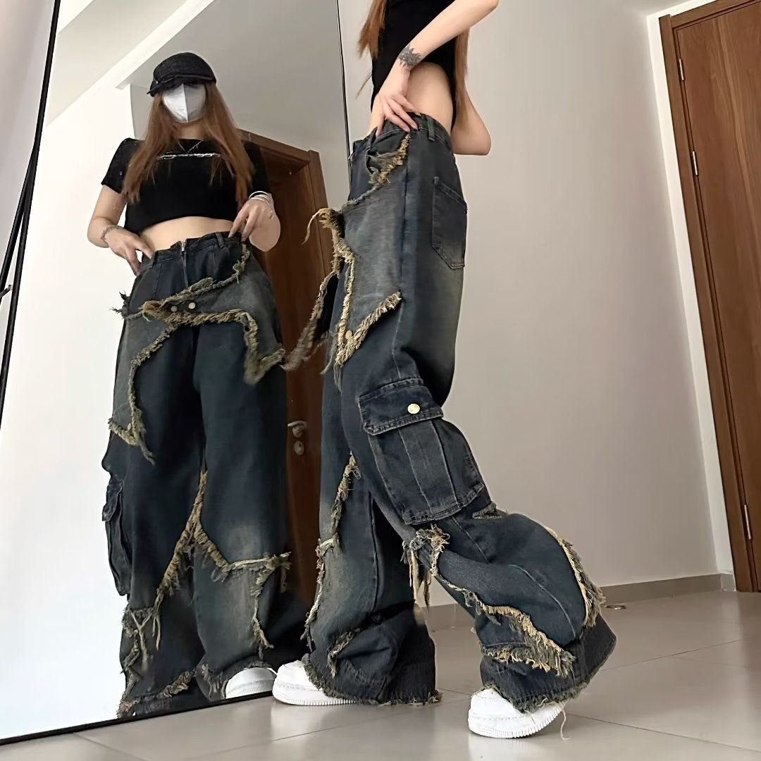 Spodnie dżinsowe w stylu chic  – Street Fashion Trend 2025 recenzja i cena