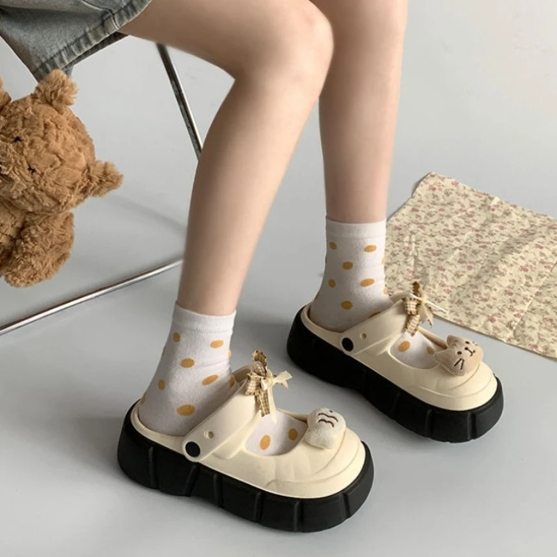 Nowe Urocze DIY Klapki Damskie – Street Fashion Korean recenzja i cena