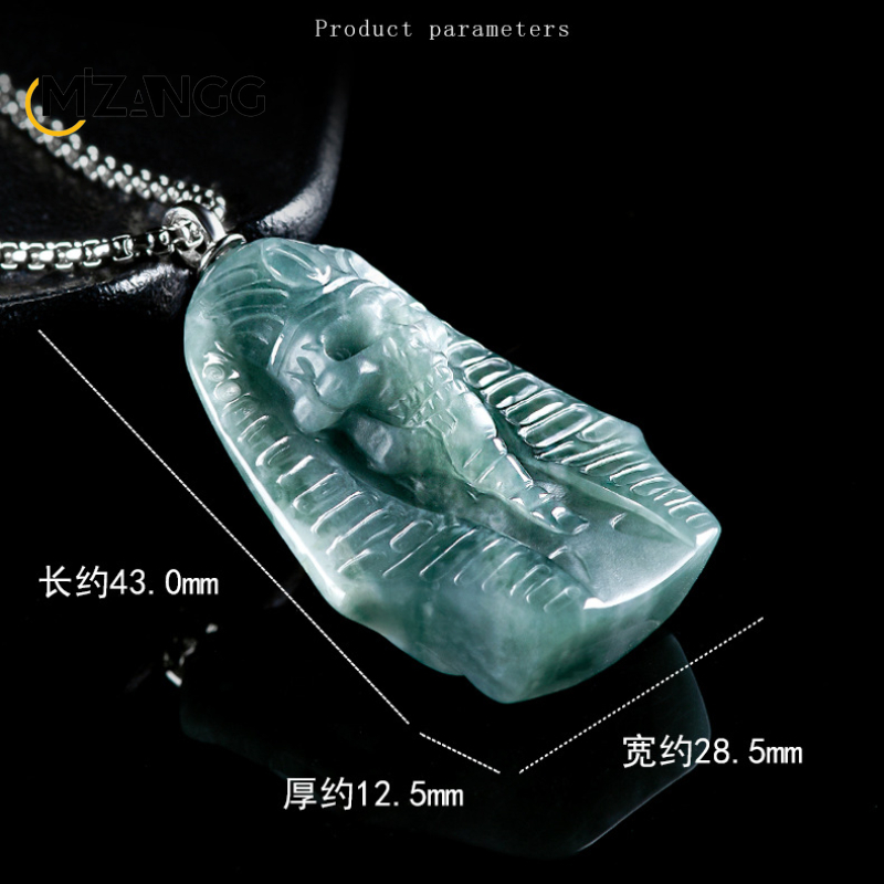 Naturalny jadeit z niebieską w – Street Fashion Necklace recenzja i cena