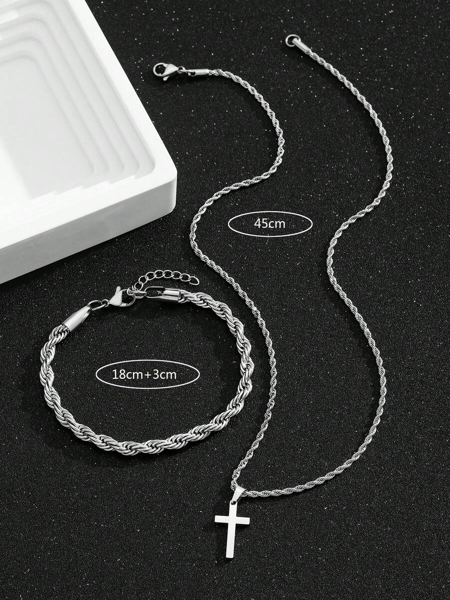 1 zestaw naszyjnika i bransole – Street Fashion Necklace recenzja i cena