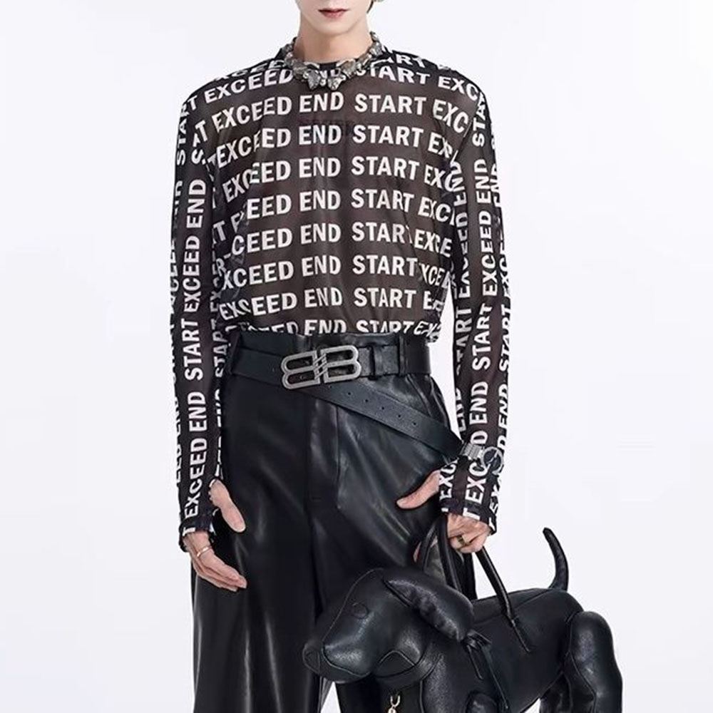 Męskie topy modne litery nadru – Street Fashion For Boy recenzja i cena