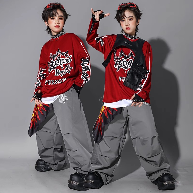 Chłopięce bluzy K-pop, modne k – Street Fashion For Boy recenzja i cena