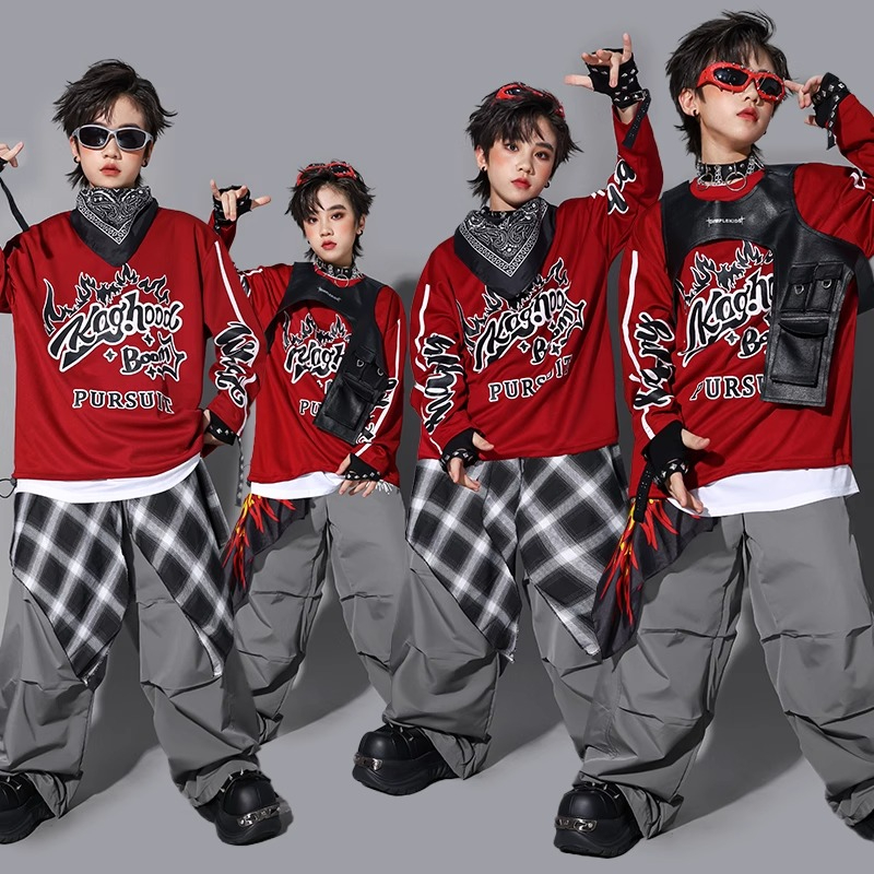 Chłopięce bluzy K-pop, modne k – Street Fashion For Boy recenzja i cena