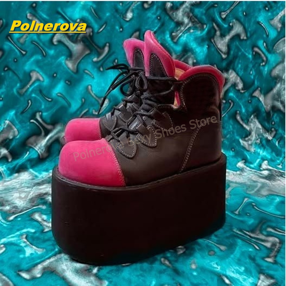 Botki na platformie w stylu Y2 – Street Fashion Hot recenzja i cena