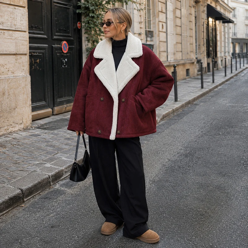 Modny damski gruby płaszcz z k – Street Fashion Winter 2026 recenzja i cena