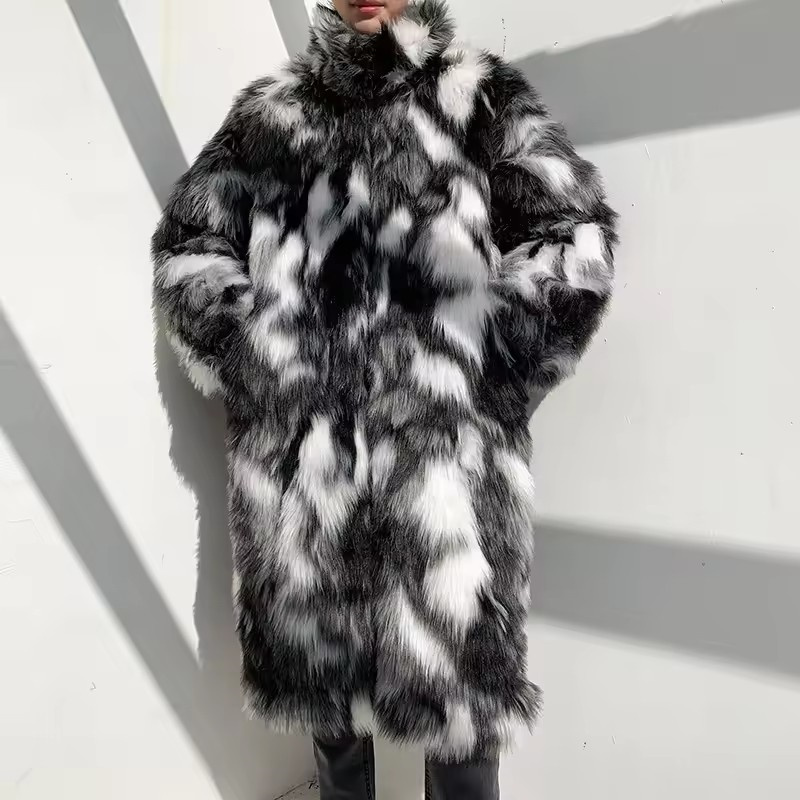 Zimowy płaszcz hip-hopowy z dł – Street Fashion Korean recenzja i cena
