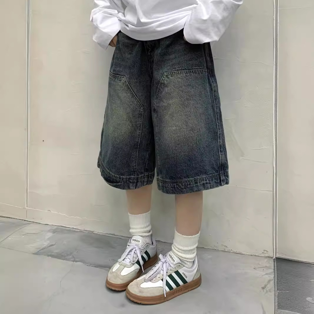 Damskie szorty jeansowe Y2K vi – Street Fashion Baggy recenzja i cena