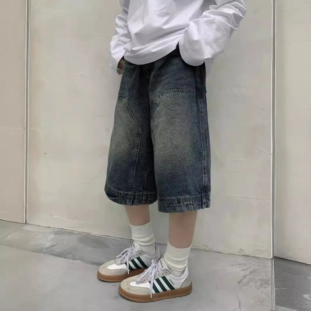 Damskie szorty jeansowe Y2K vi – Street Fashion Baggy recenzja i cena