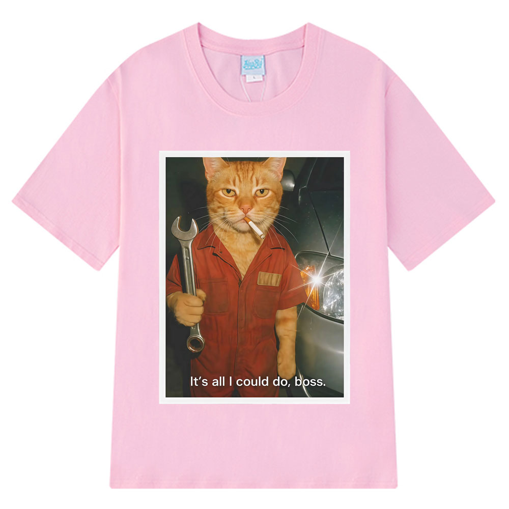Zabawna koszulka z kotem dla f – Fashion Street Cat recenzja i cena