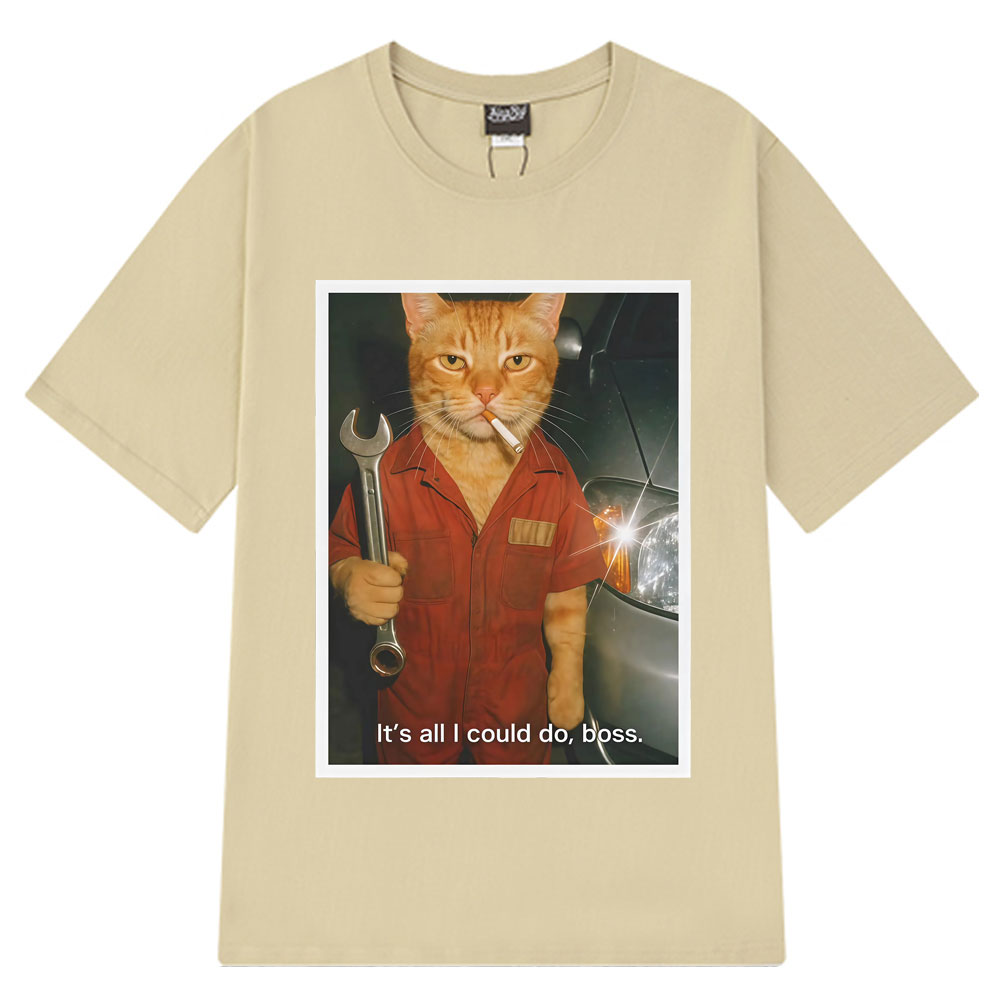 Zabawna koszulka z kotem dla f – Fashion Street Cat recenzja i cena