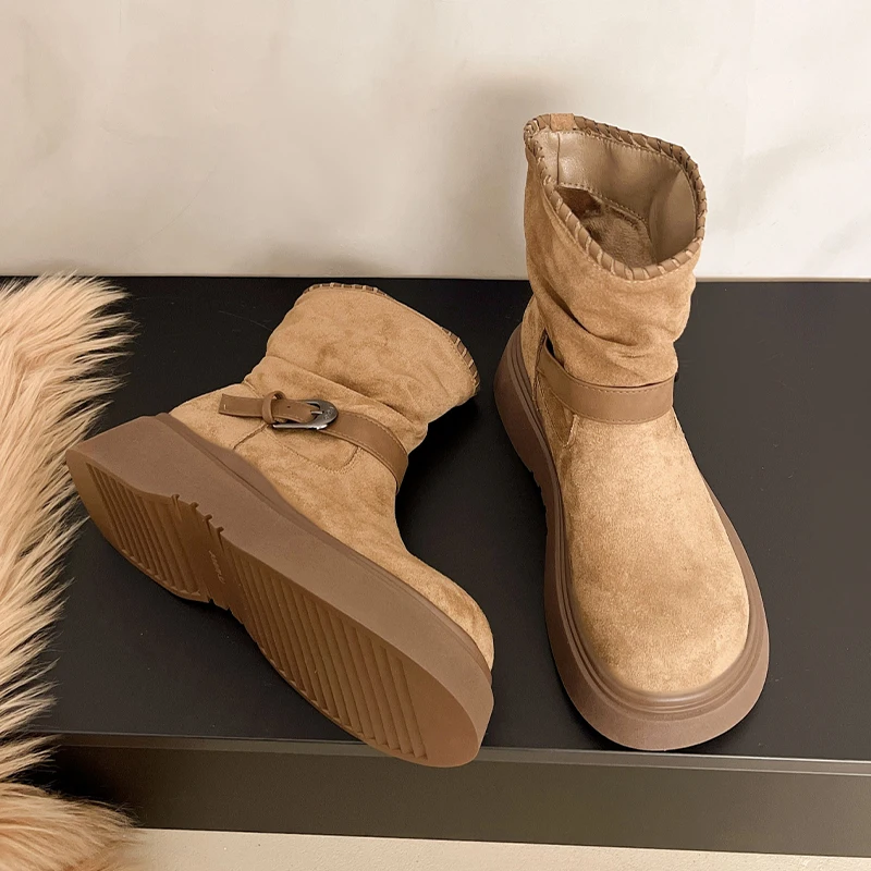 Botki damskie na platformie, d – Street Fashion Trend 2025 recenzja i cena