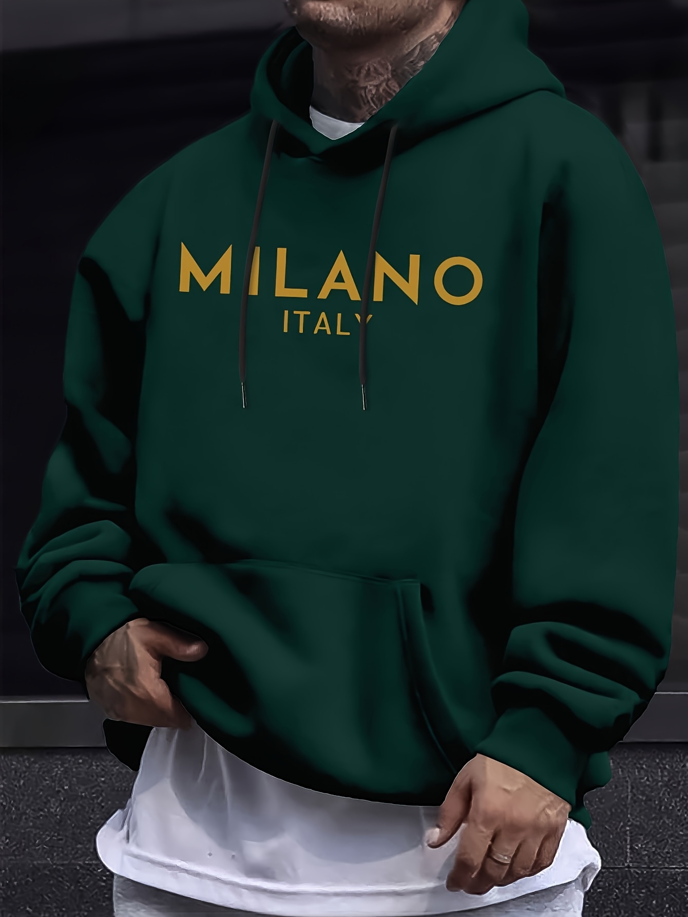 Bluza z kapturem Milan Letter  – Street Fashion Of Milan recenzja i cena