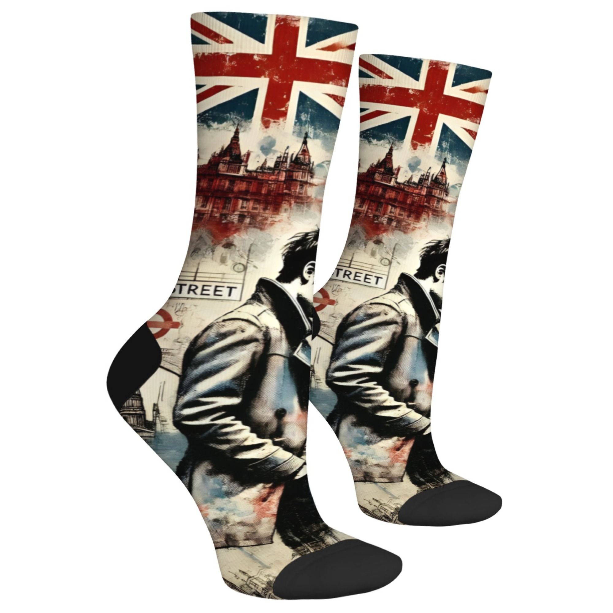 Męskie skarpety do połowy łydk – Street Fashion London recenzja i cena