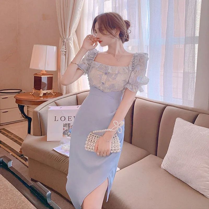 2 Pieces Sets for Women Lace D – Street Fashion Korean recenzja i cena