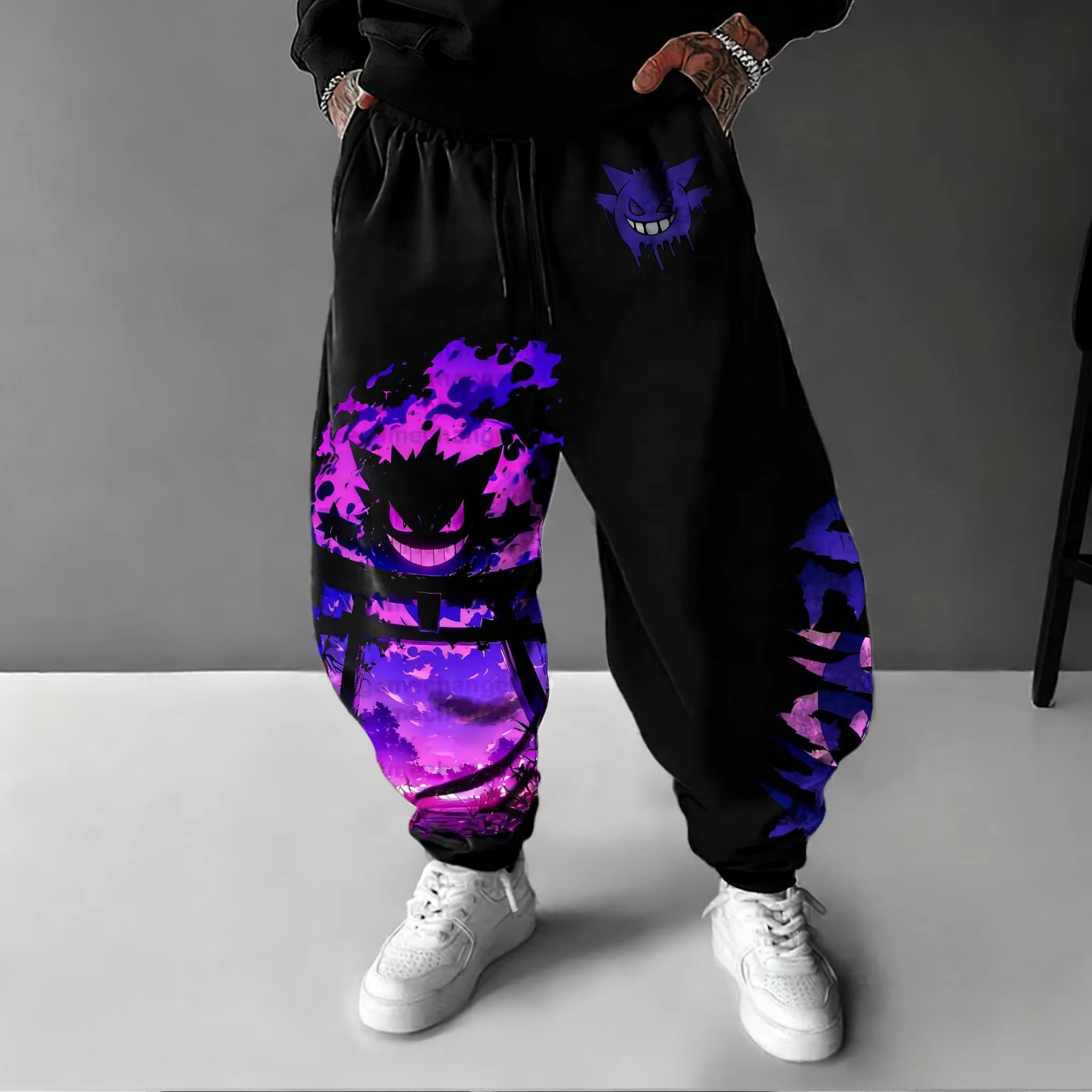 Spodnie dresowe Y2K 2026 Pokem – Street Fashion Baggy recenzja i cena