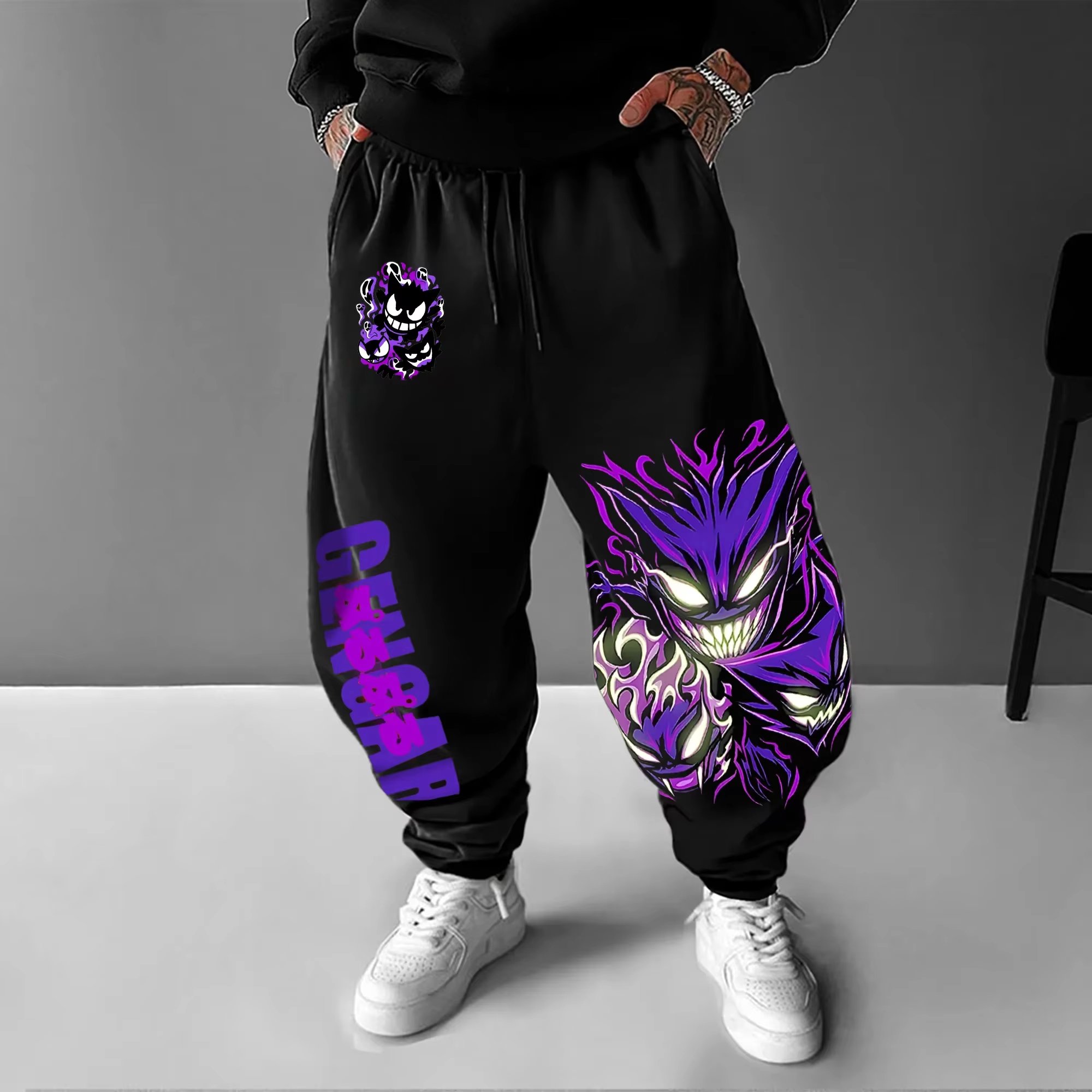 Spodnie dresowe Y2K 2026 Pokem – Street Fashion Baggy recenzja i cena