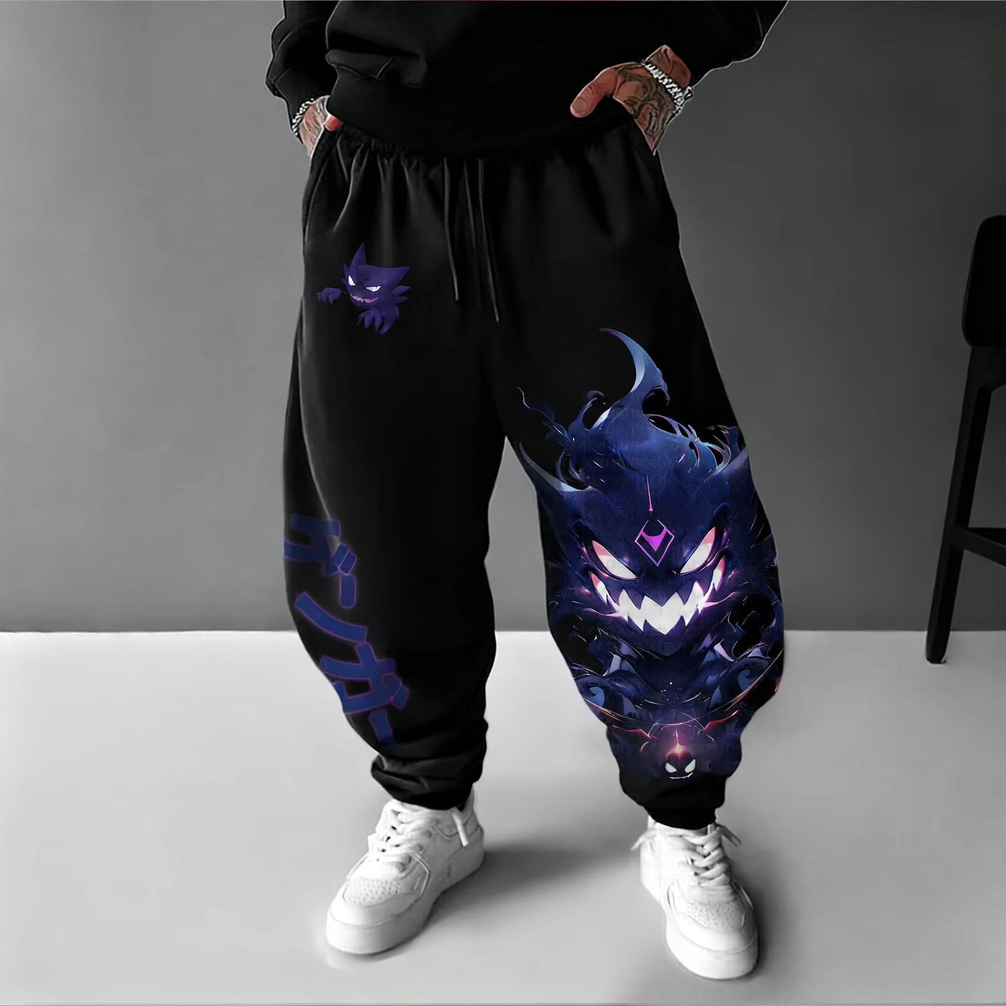 Spodnie dresowe Y2K 2026 Pokem – Street Fashion Baggy recenzja i cena