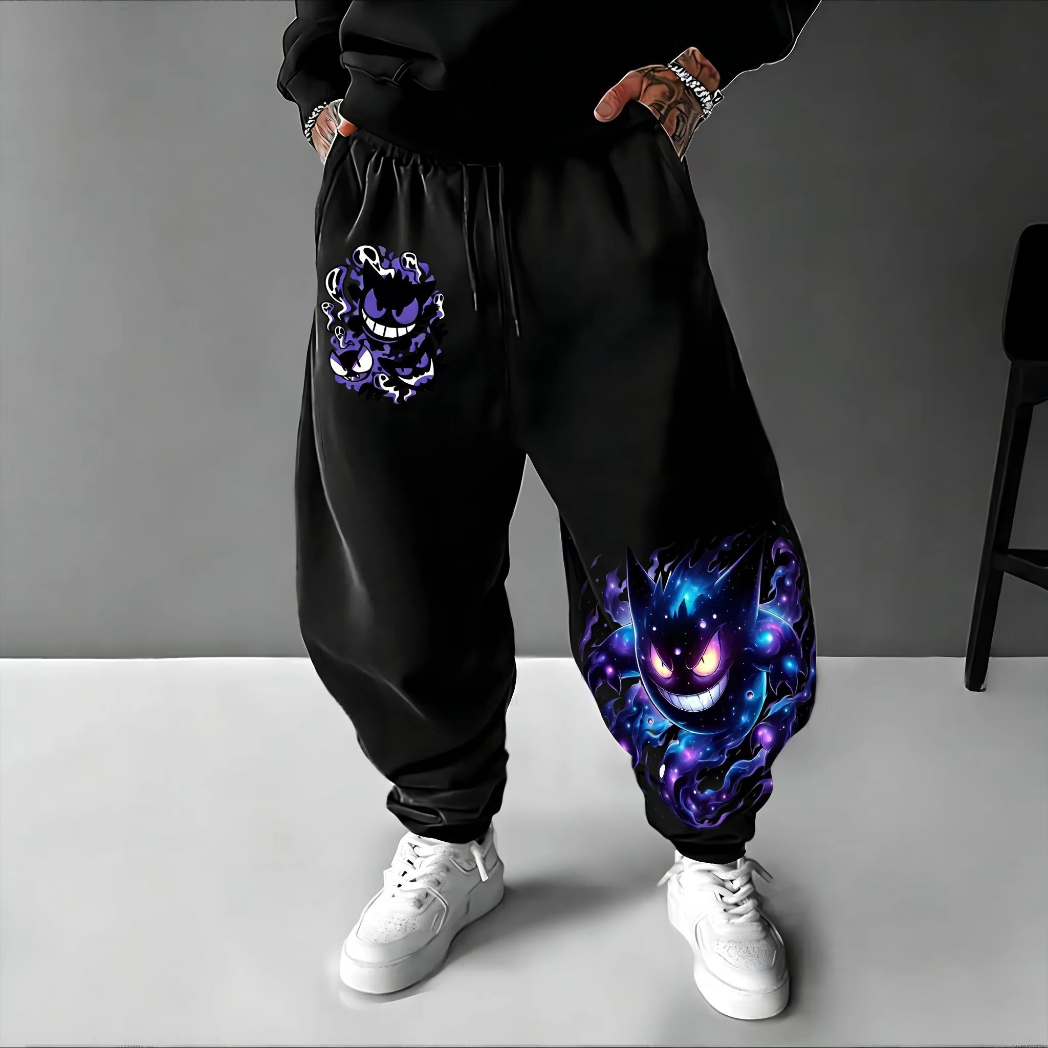 Spodnie dresowe Y2K 2026 Pokem – Street Fashion Baggy recenzja i cena