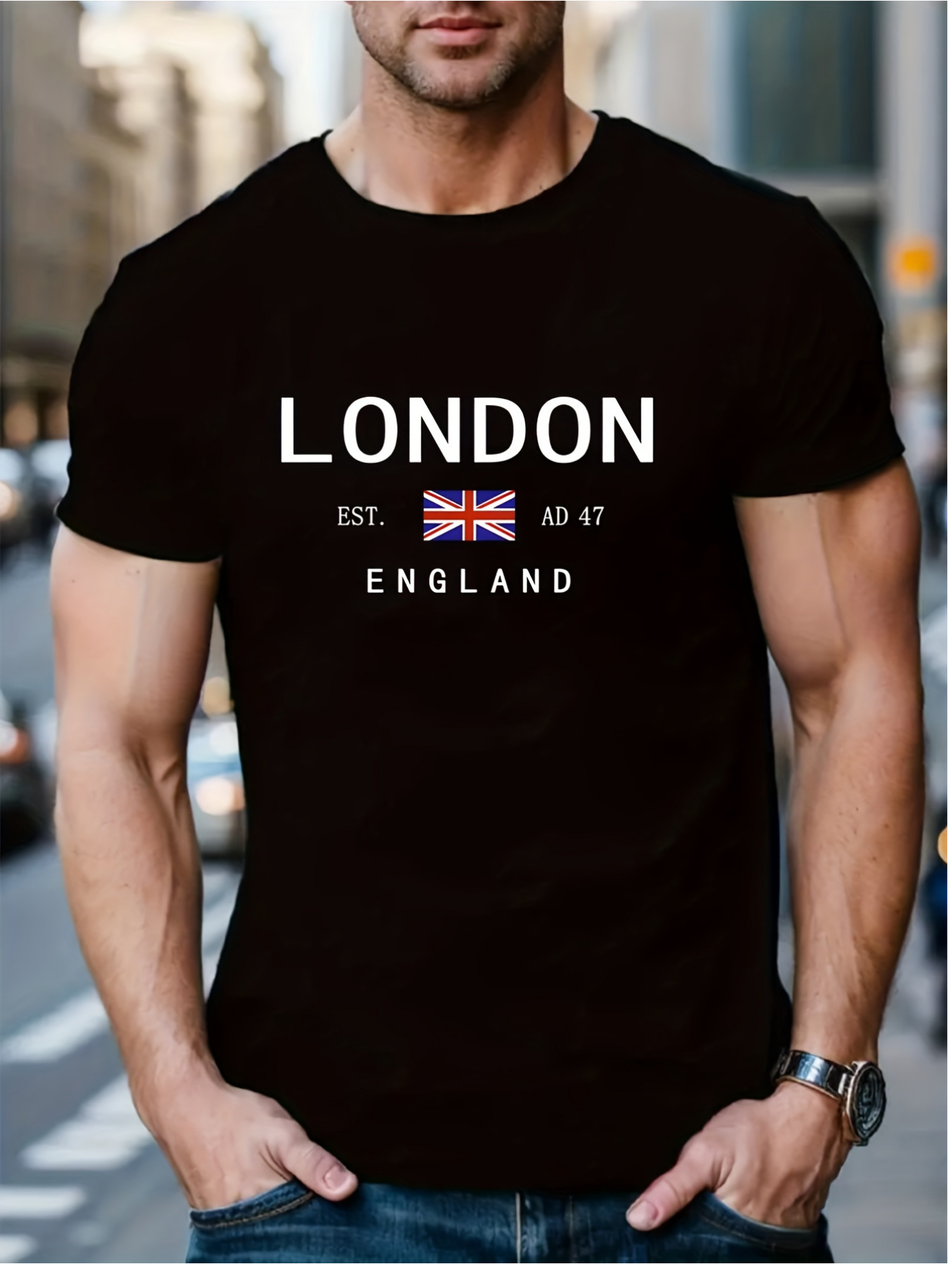 Londyn ANGLIA Nadruk Męska Dam – Street Fashion London recenzja i cena