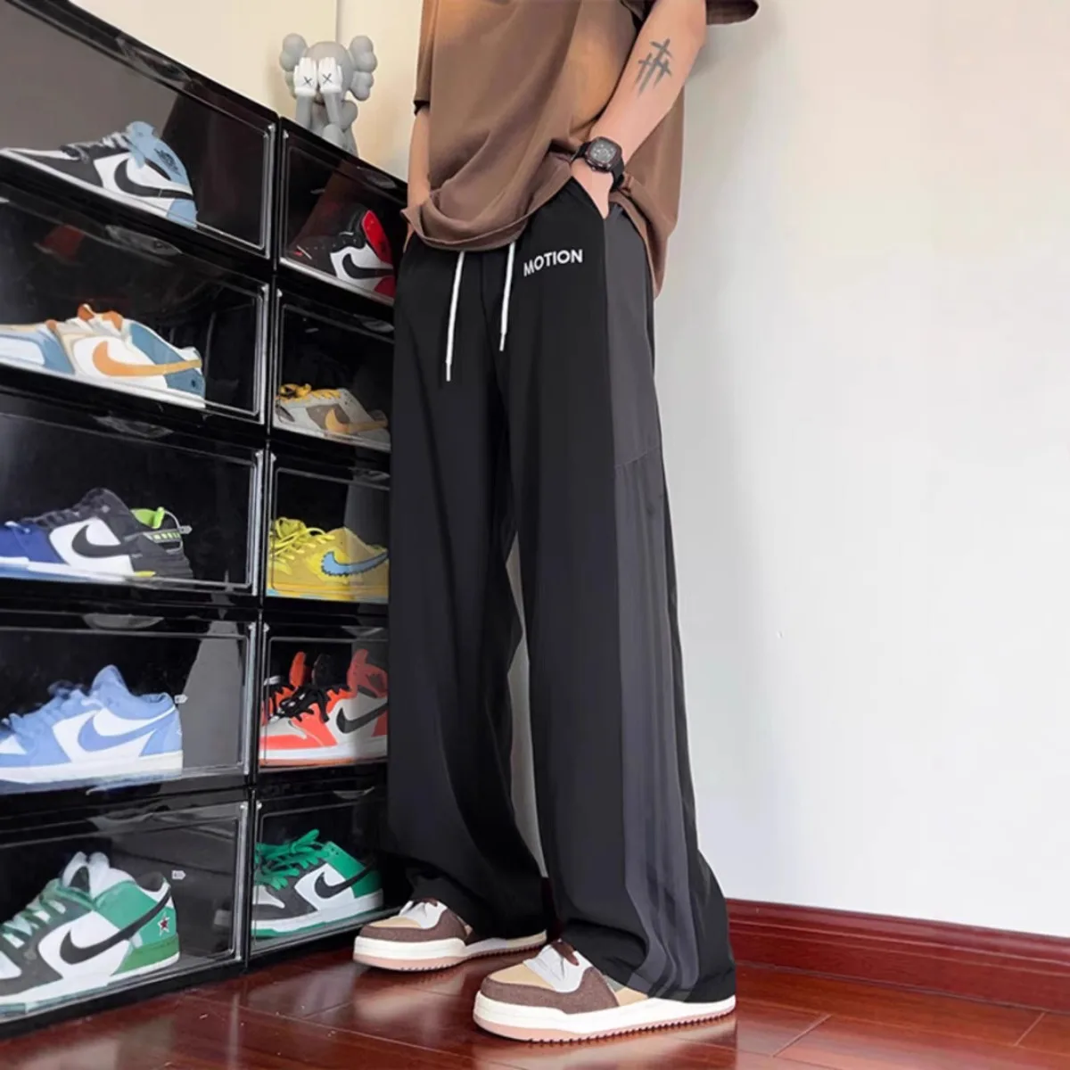 Męskie spodnie casualowe High  – Street Fashion Couple recenzja i cena