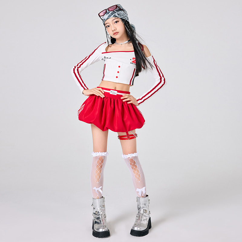 Dziewczęce ubrania hip-hopowe  – Street Fashion Kpop recenzja i cena