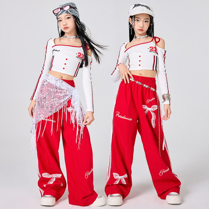 Dziewczęce ubrania hip-hopowe  – Street Fashion Kpop recenzja i cena