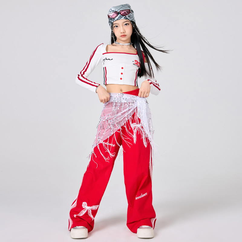 Dziewczęce ubrania hip-hopowe  – Street Fashion Kpop recenzja i cena