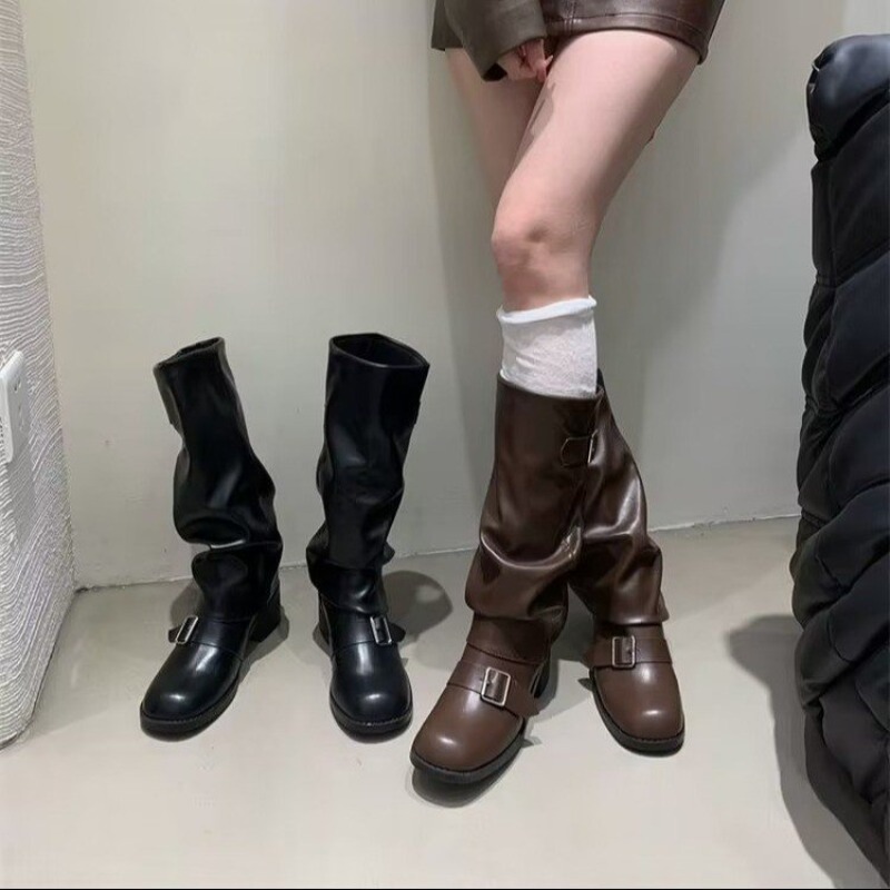 Damskie kozaki do kolan na pla – Street Fashion Trend 2025 recenzja i cena