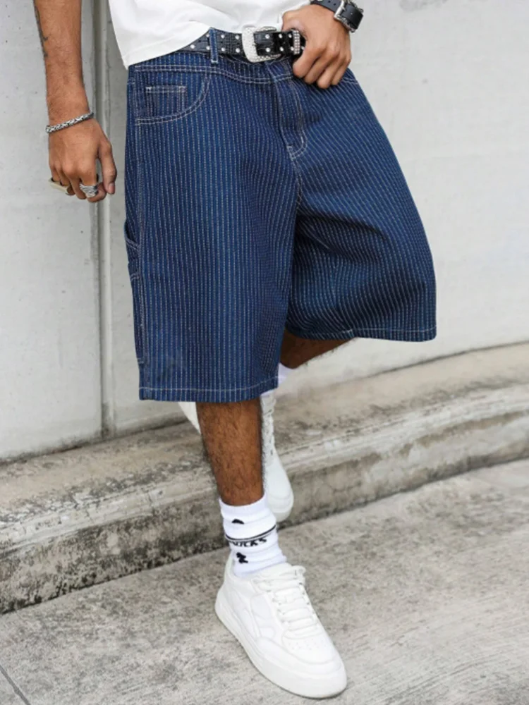 Męskie szorty dżinsowe w stylu – Street Fashion Baggy recenzja i cena