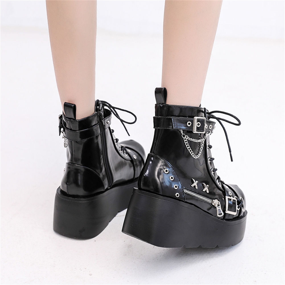 Brand New Ladies Goth Platform – Street Fashion Girls recenzja i cena