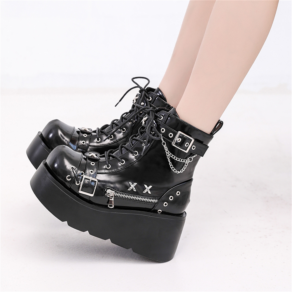 Brand New Ladies Goth Platform – Street Fashion Girls recenzja i cena